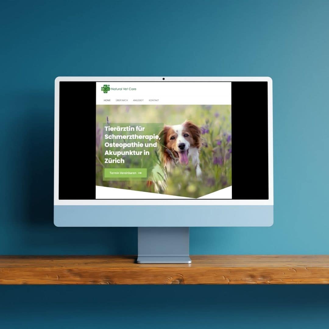 Redesign Webseite Tieräztin