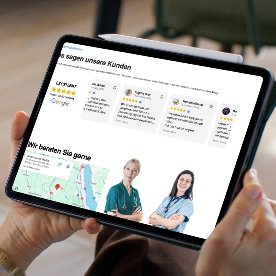 Content für Social Media lassen sich auf der Webseite mit einem Feed anzeigen.