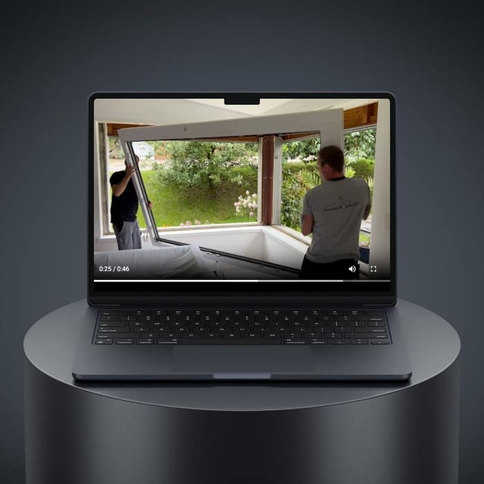 Videodreh Fenstermontage